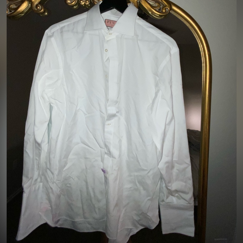 Pink men’s dress shirt